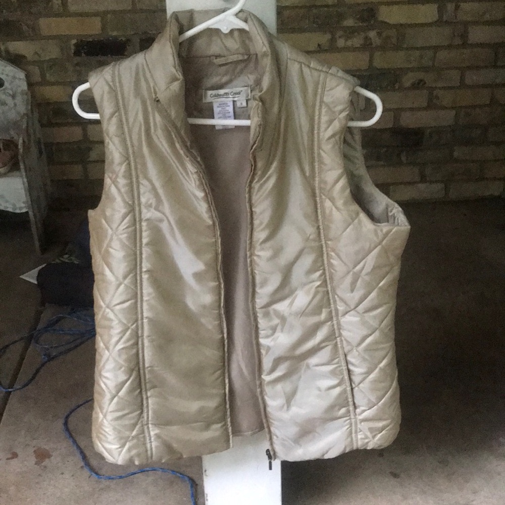 Coldwater creek vest size small.
